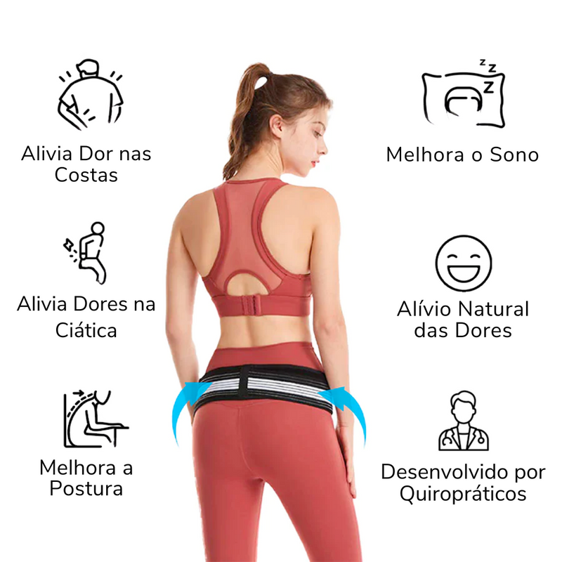 Cinto para dor nas costas - Lumbofit