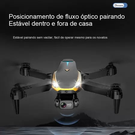 Drone Tesla 8K Pro Com Câmera 1080P Wifi GPS 5Km