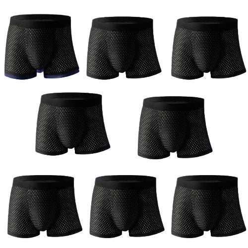 Cueca Box Respirável - Compre 4 Leve 8 + Brinde Surpresa (Leve Mais e Pague Menos)