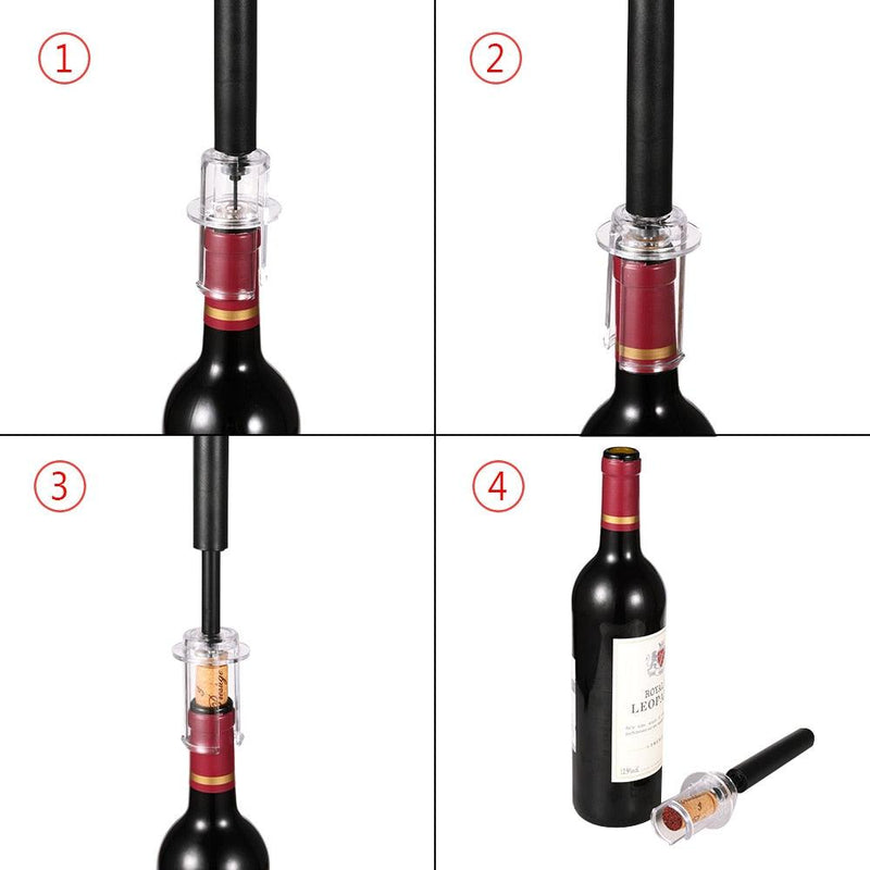 Abridor de Vinho - Kit com 4 Peças