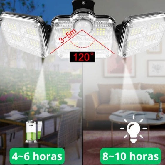 Refletor Led Solar - Economia e Iluminação de Qualidade [ÚLTIMO DIA DE PROMOÇÃO]