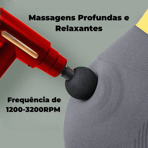 Massageador Elétrico Profissional 4 em 1